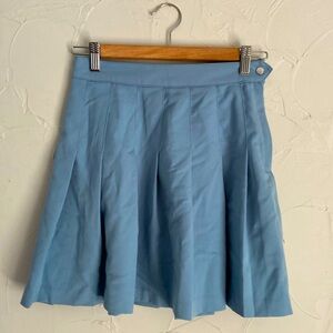 Decide pleated mini skirt